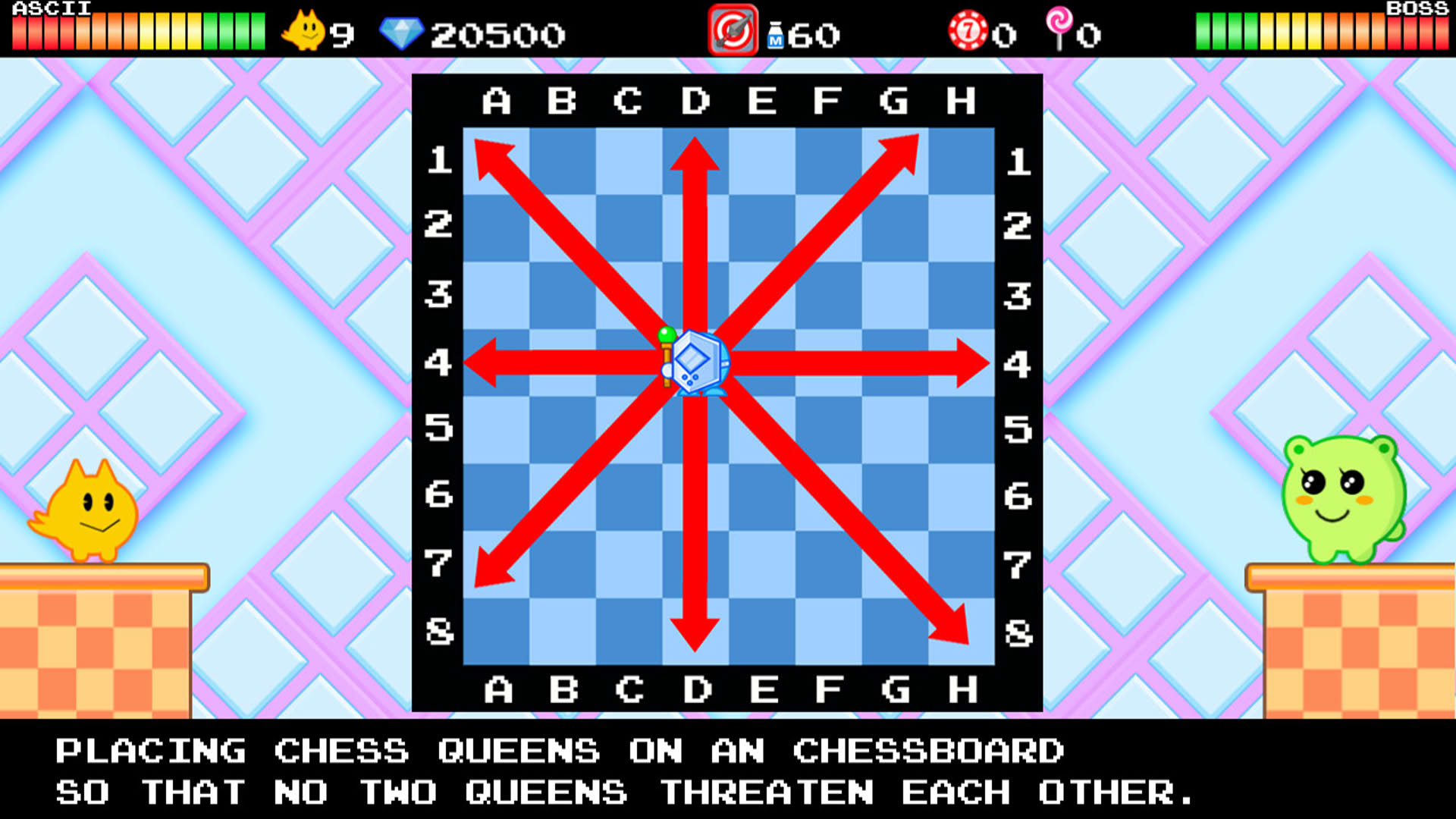 Screenshot for Ascii the Brave Cat
