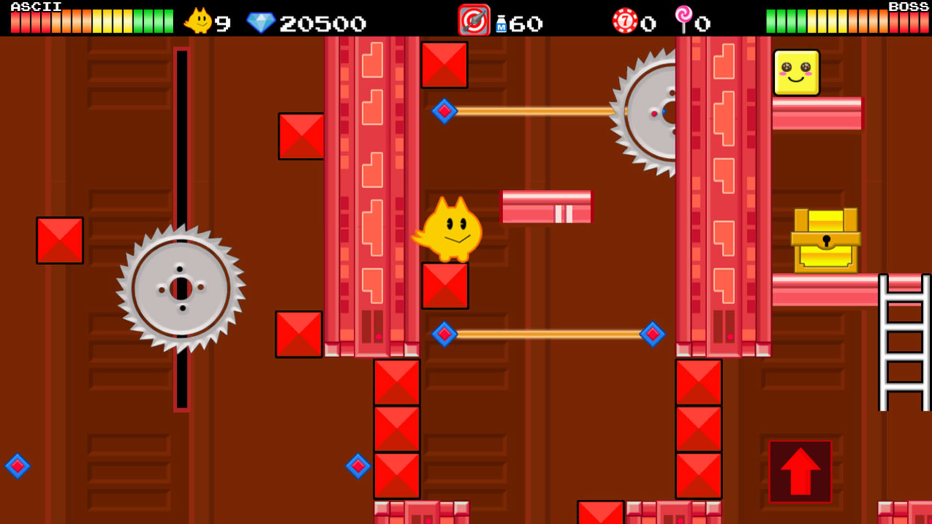 Screenshot for Ascii the Brave Cat