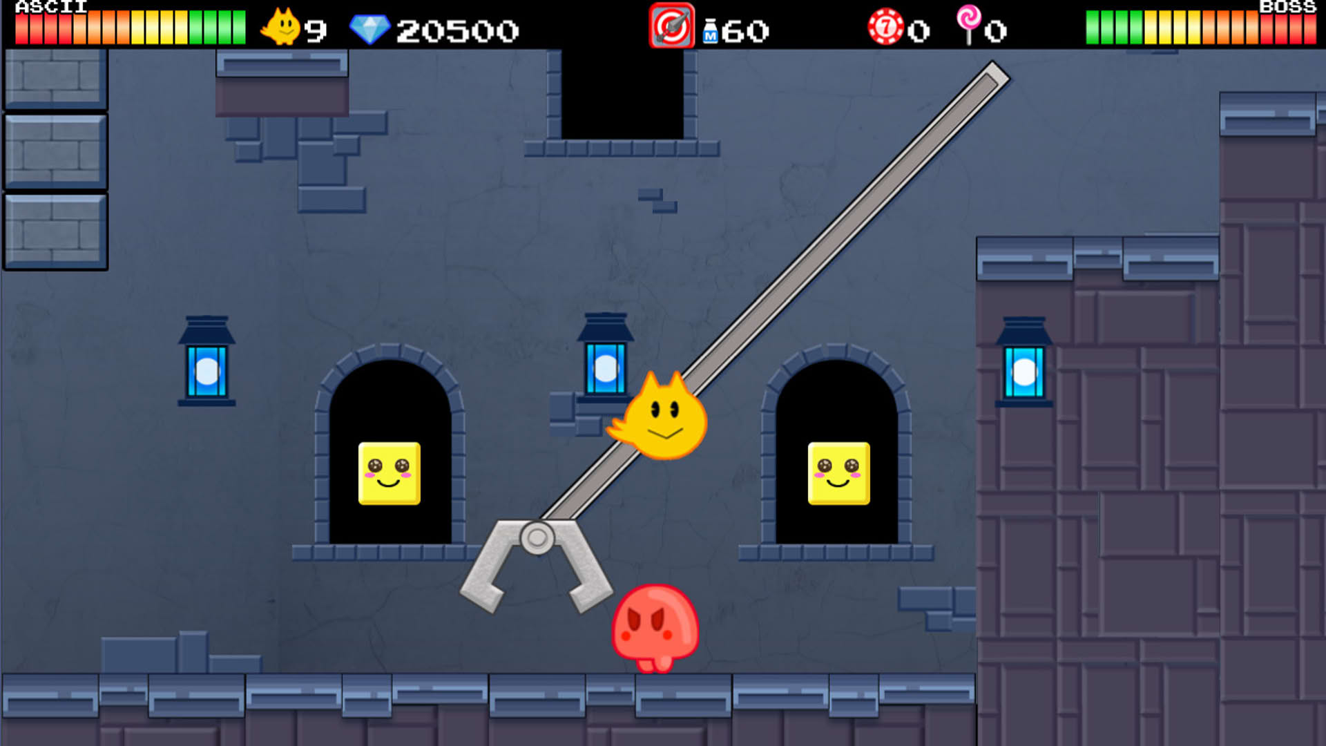 Screenshot for Ascii the Brave Cat