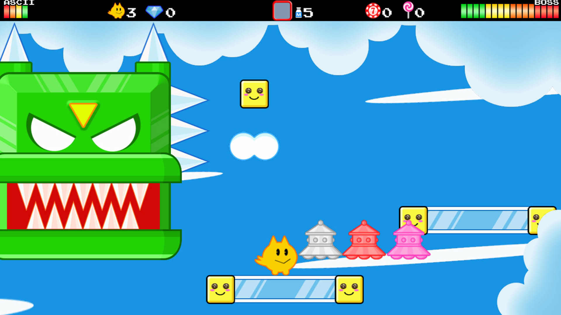 Screenshot for Ascii the Brave Cat