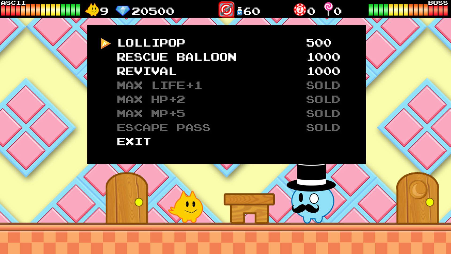 Screenshot for Ascii the Brave Cat