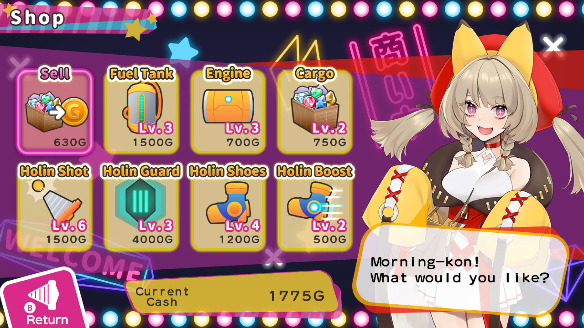 Screenshot for Osyaberi! Horijyo! Holin Slash