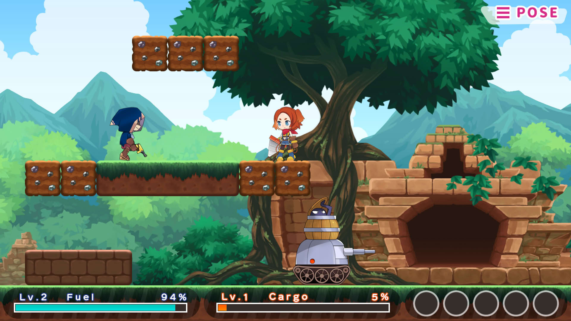 Screenshot for Osyaberi! Horijyo! Holin Slash