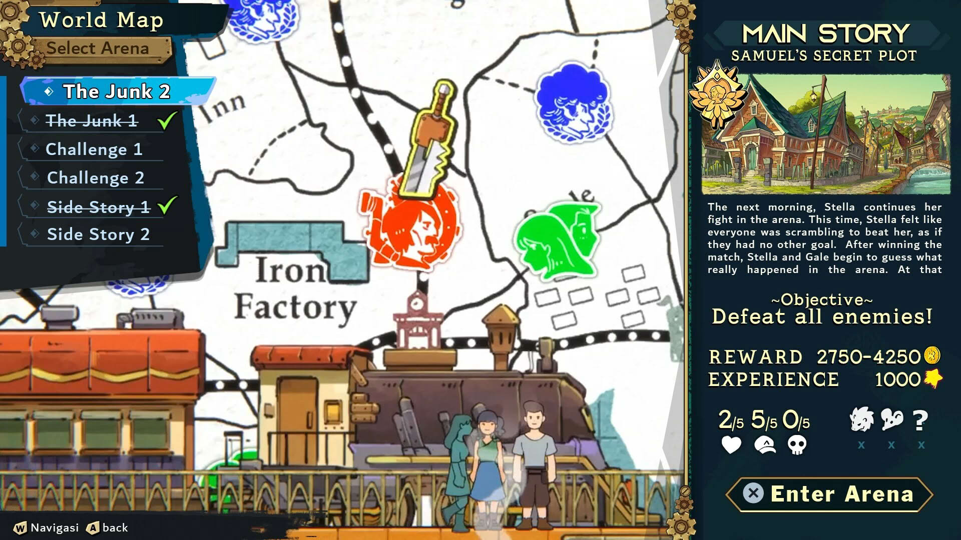 Screenshot for StellaGale: The Trials Of Faith