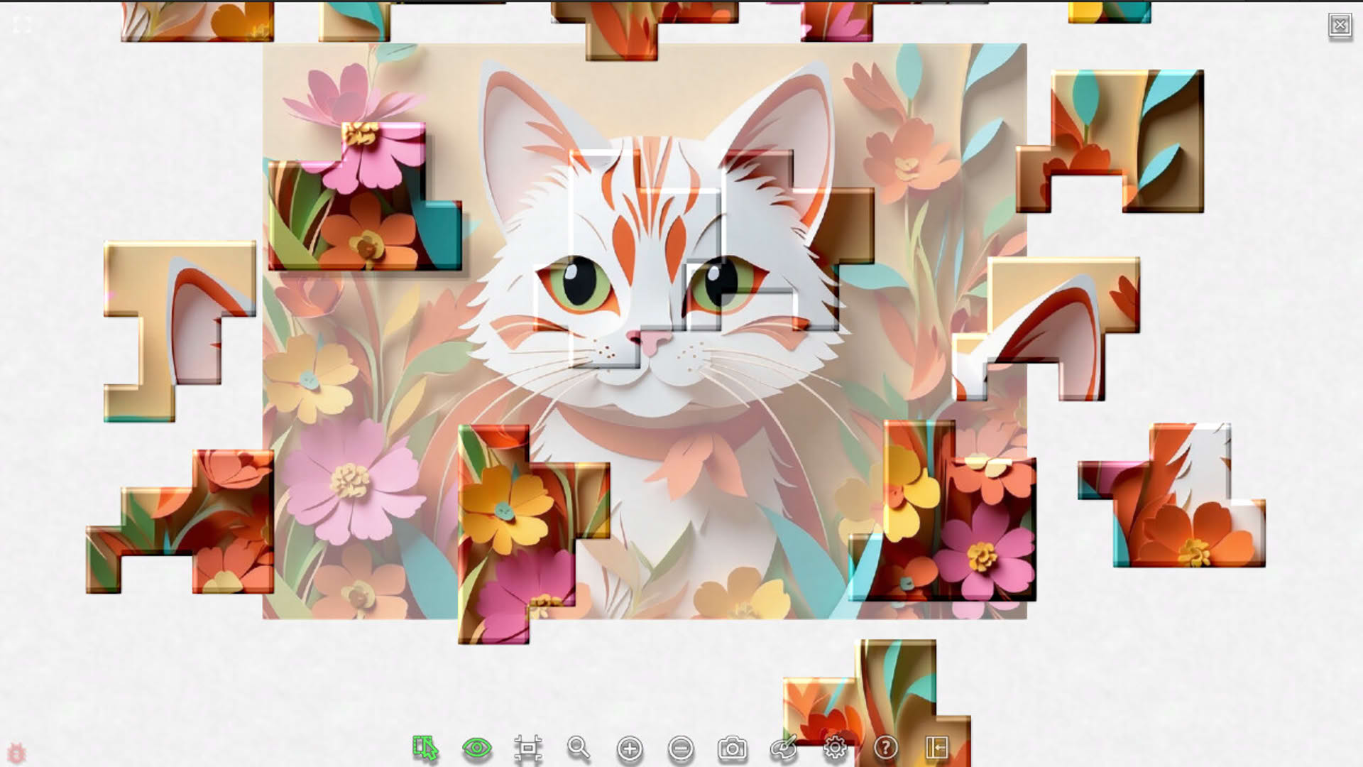 Screenshot for Master of Pieces: Jigsaw Puzzles