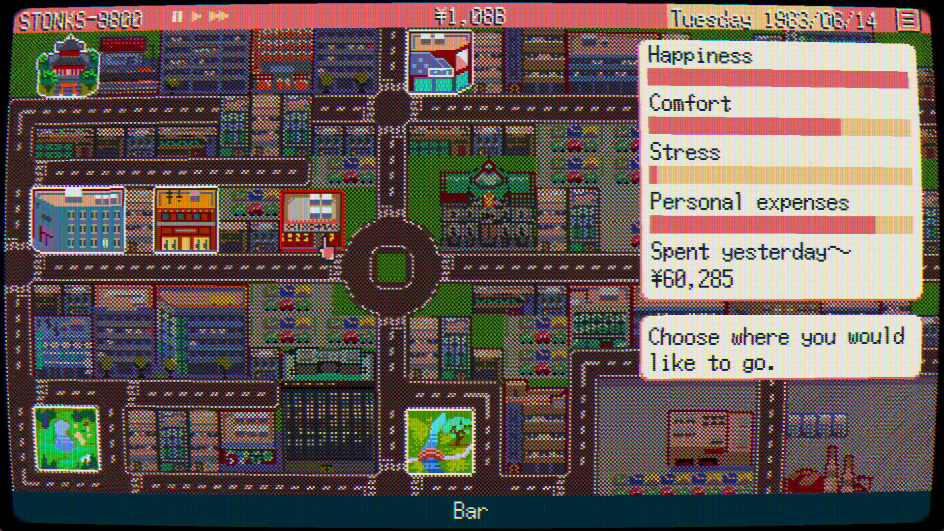 Screenshot for Stonks-9800: Stock Market Simulator