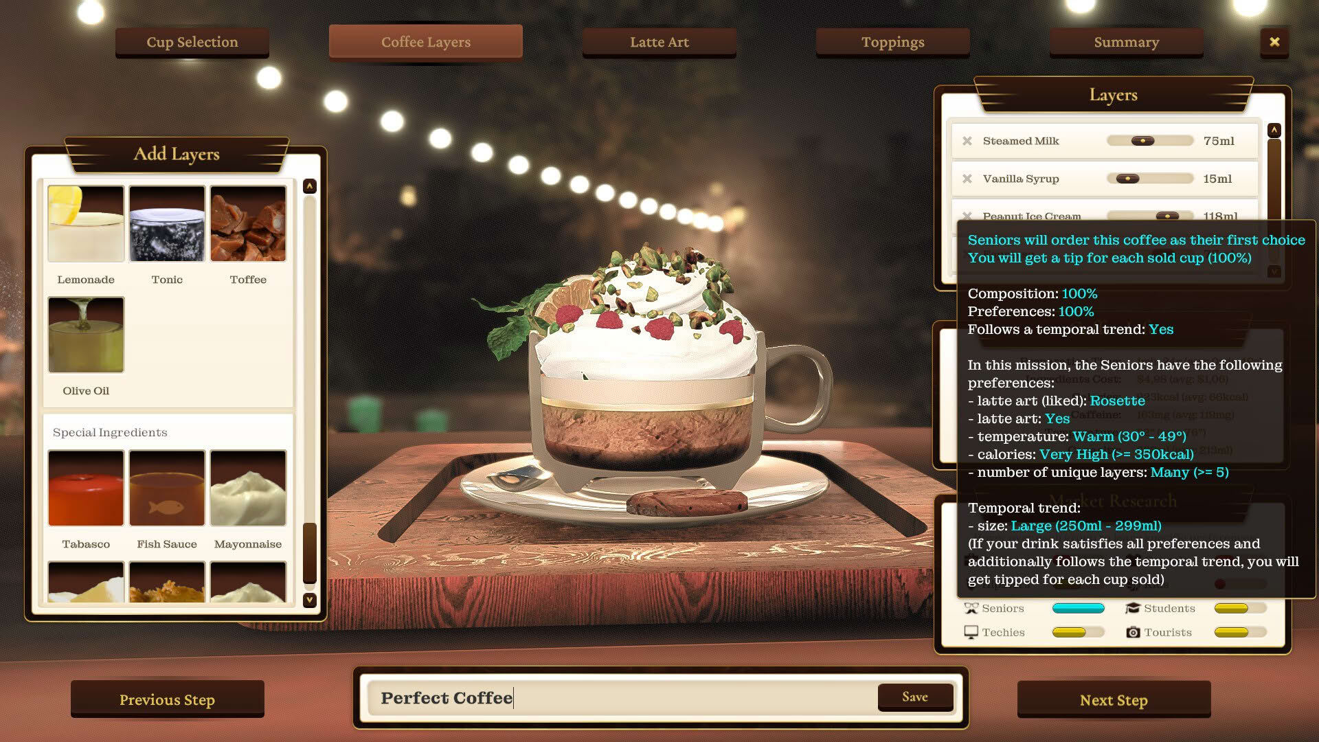 Screenshot for Espresso Tycoon