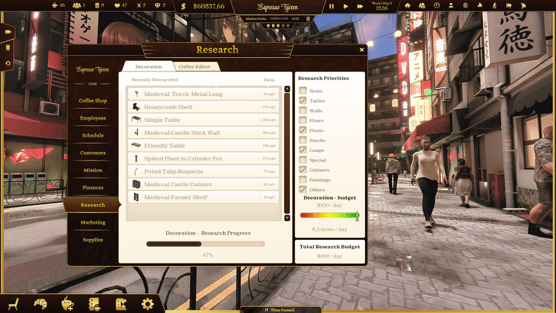 Screenshot for Espresso Tycoon
