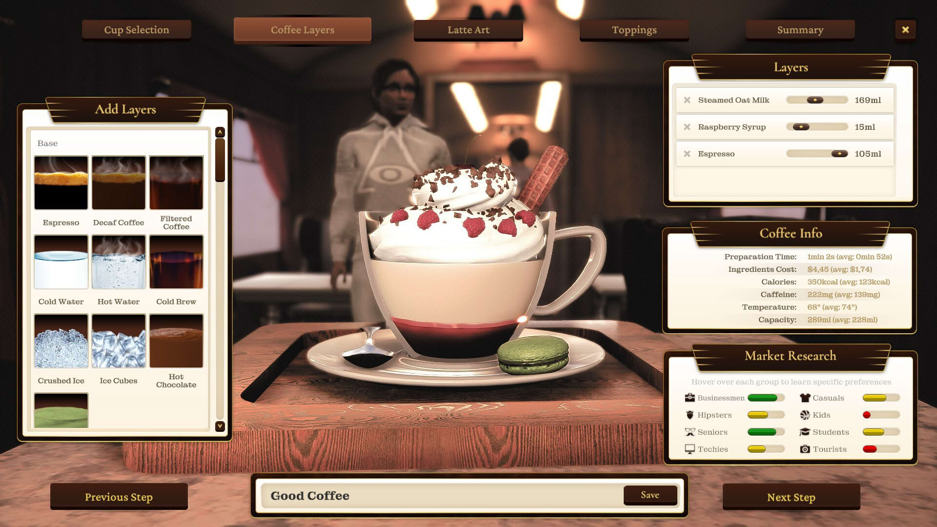Screenshot for Espresso Tycoon