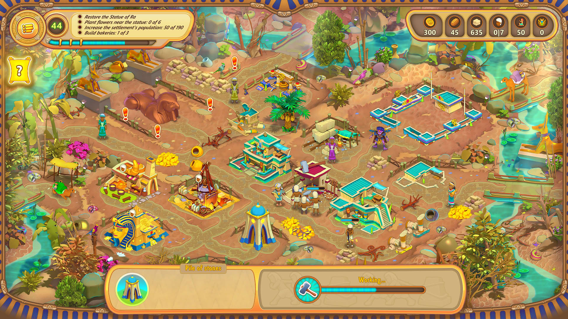 Screenshot for The Great Empire: Relic of Egypt