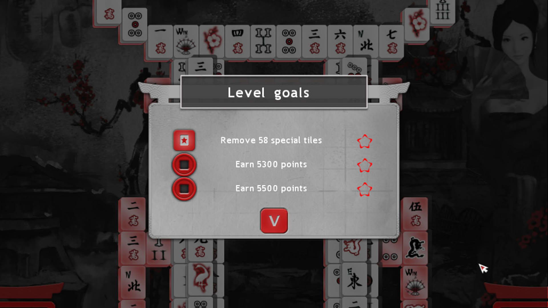 Screenshot for Asian Mahjong