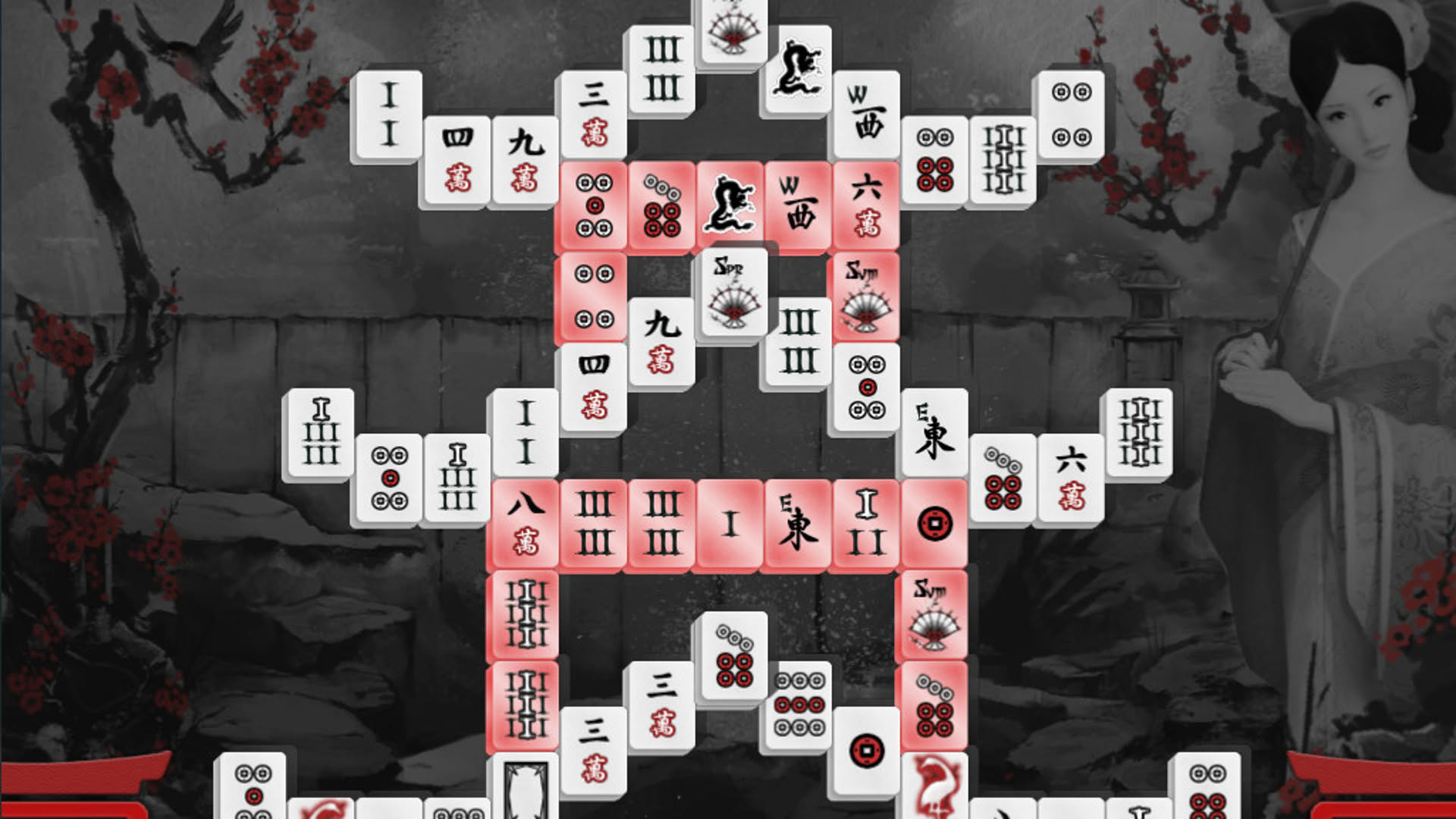 Screenshot for Asian Mahjong