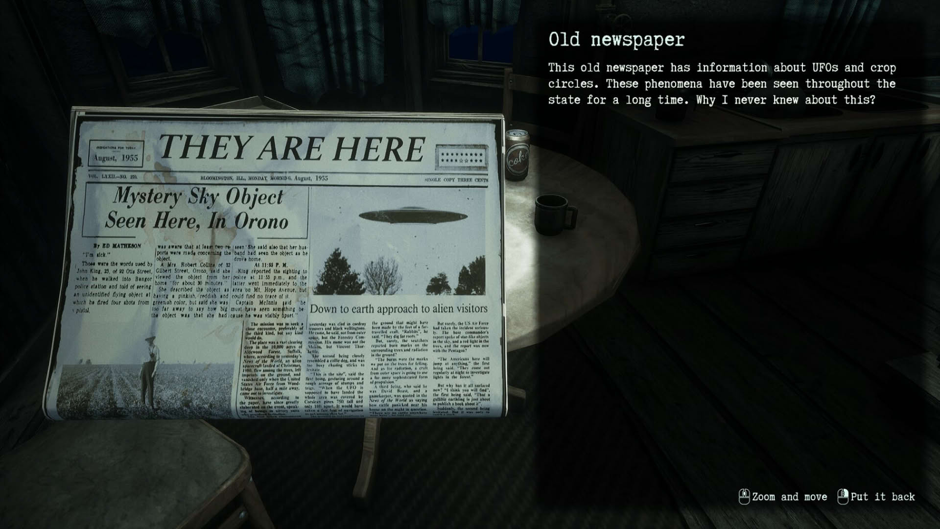 Screenshot for They Are Here: Alien Abduction Horror