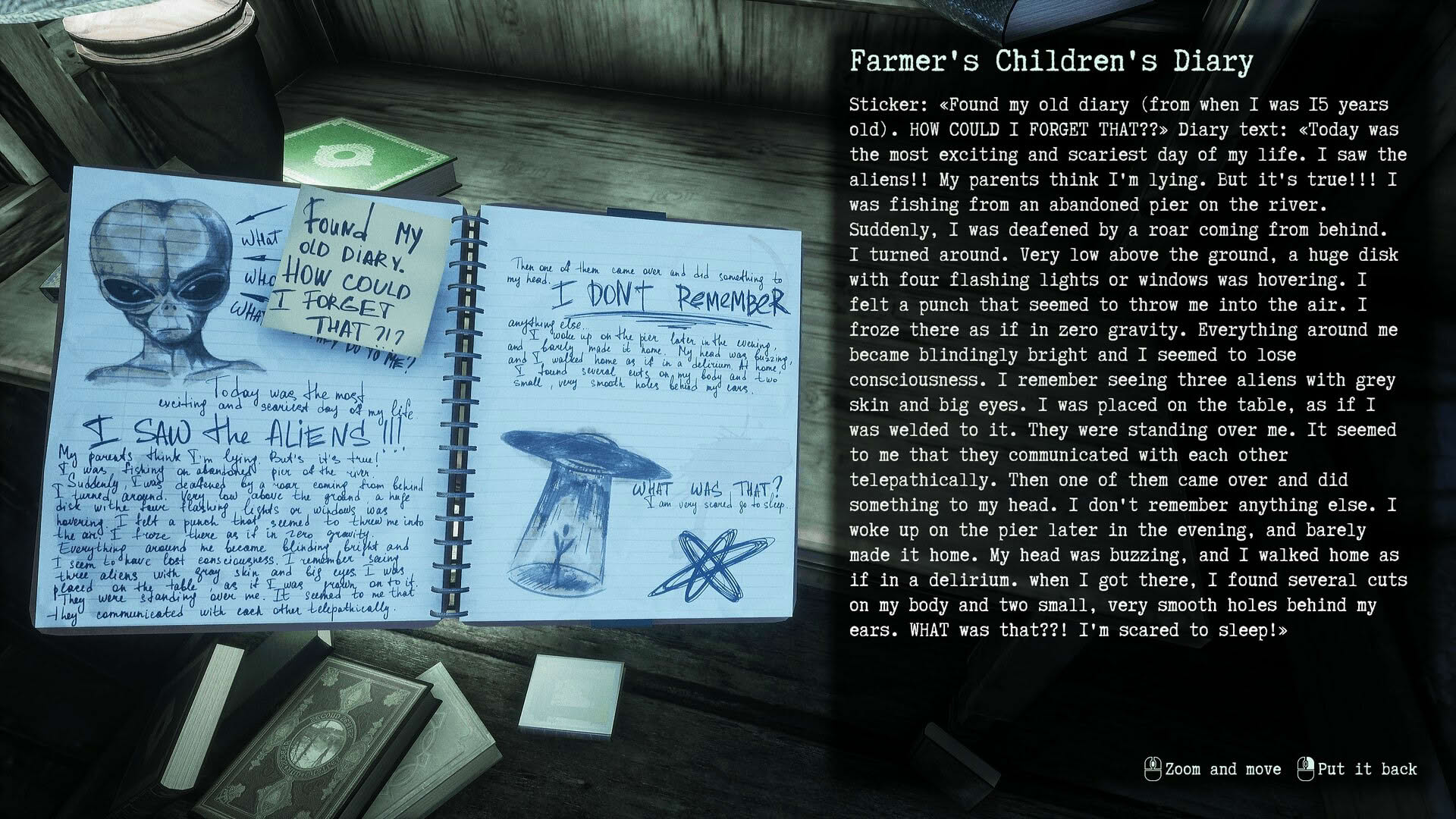 Screenshot for They Are Here: Alien Abduction Horror