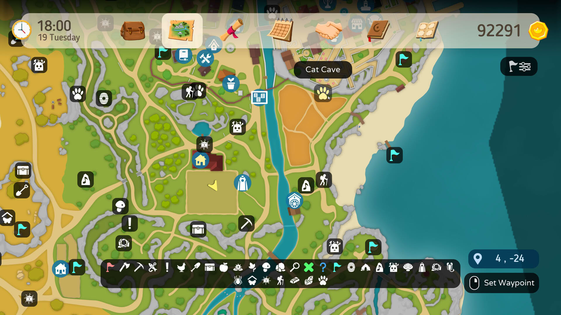 Screenshot for The Witch of Fern Island