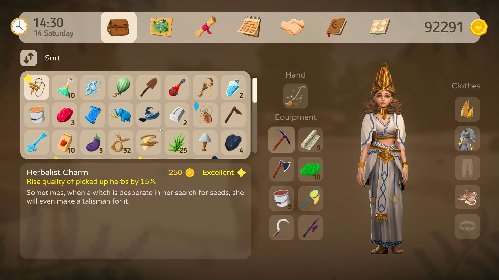 Screenshot for The Witch of Fern Island