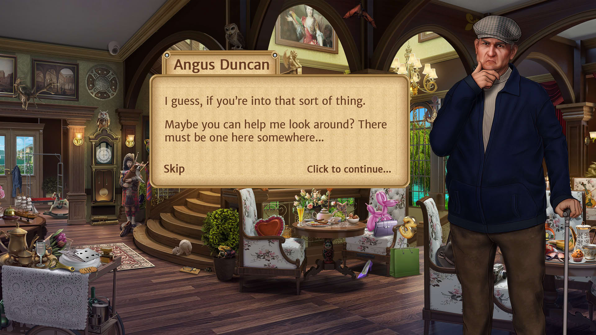 Screenshot for Faircroft's Antiques: The Heir of Glen Kinnoch