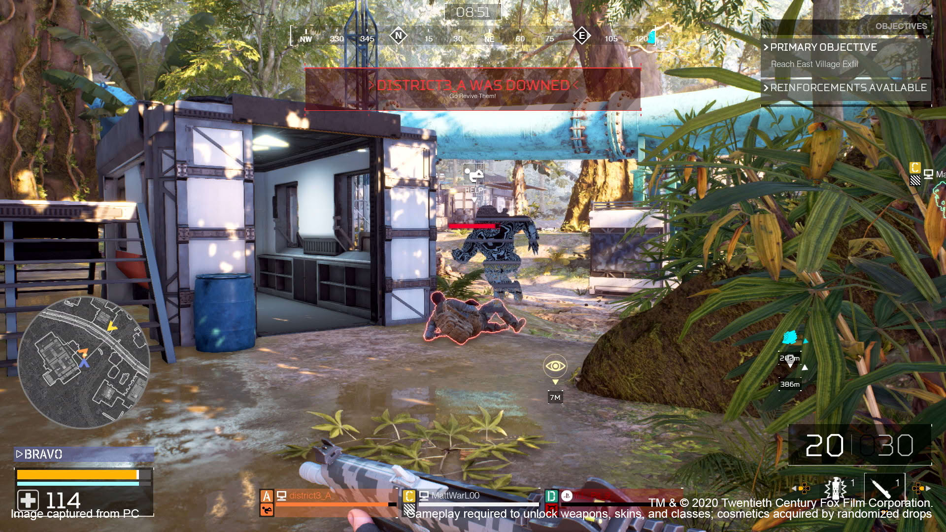 Screenshot for Predator: Hunting Grounds