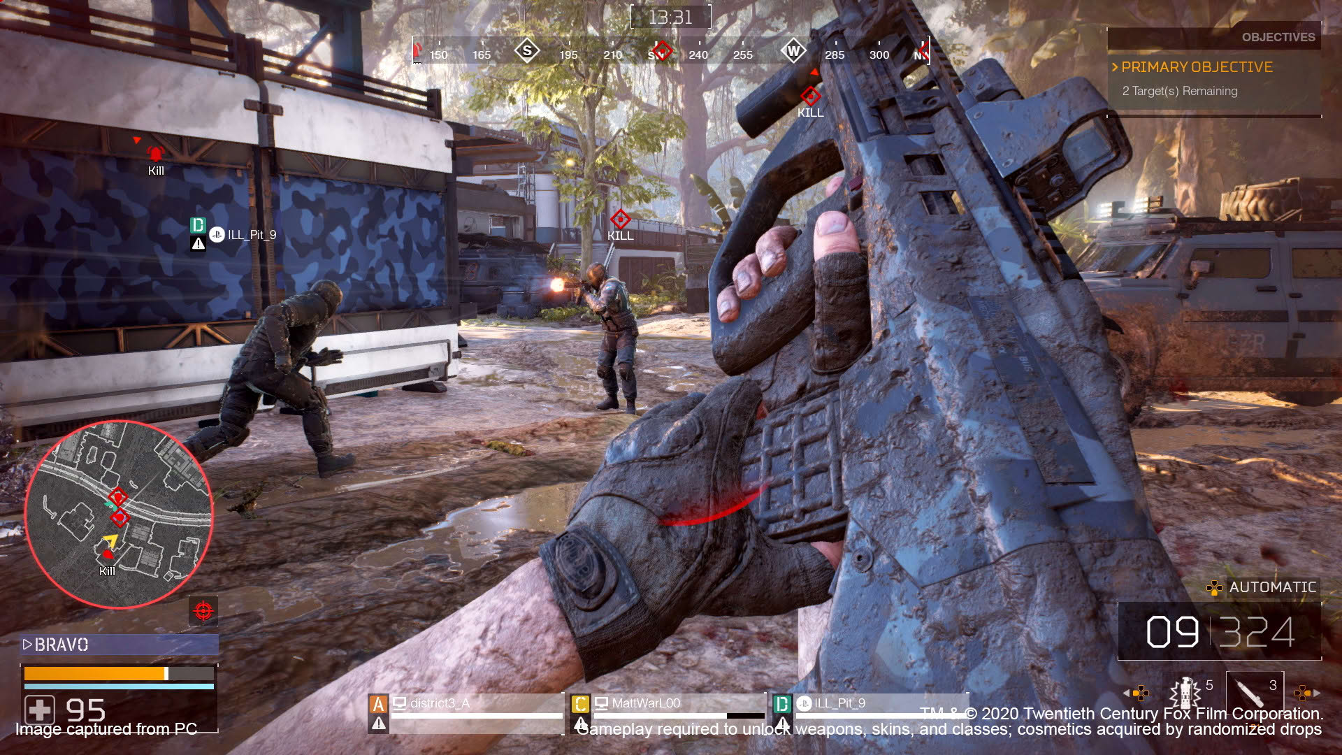 Screenshot for Predator: Hunting Grounds