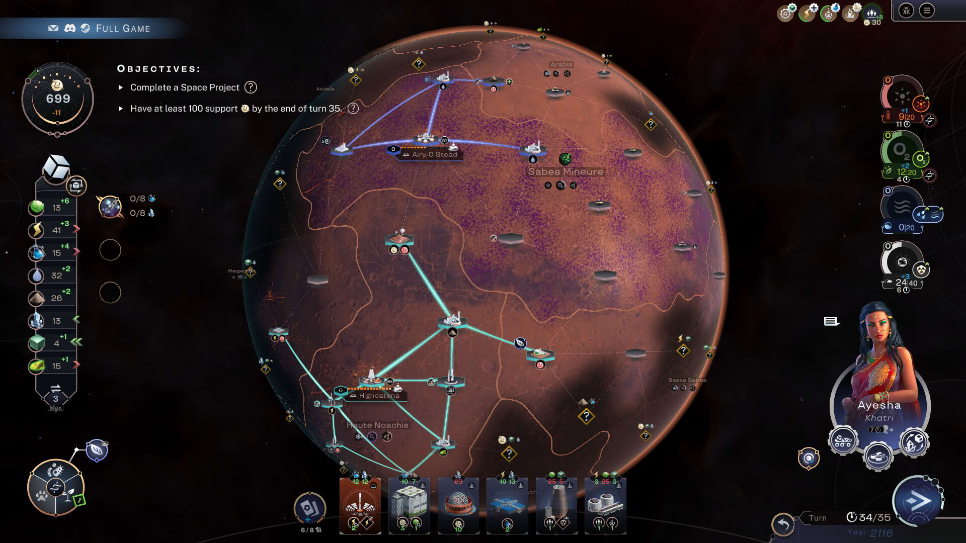 Screenshot for Terraformers: First Steps on Mars