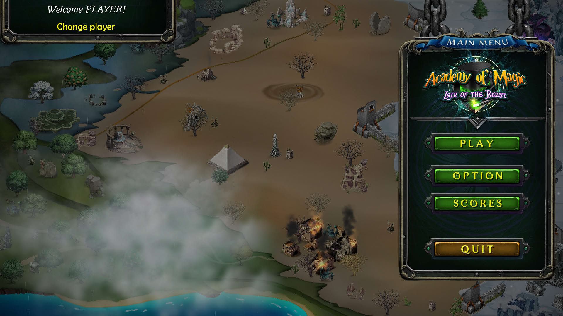 Screenshot for Academy of Magic: Lair of the Beast