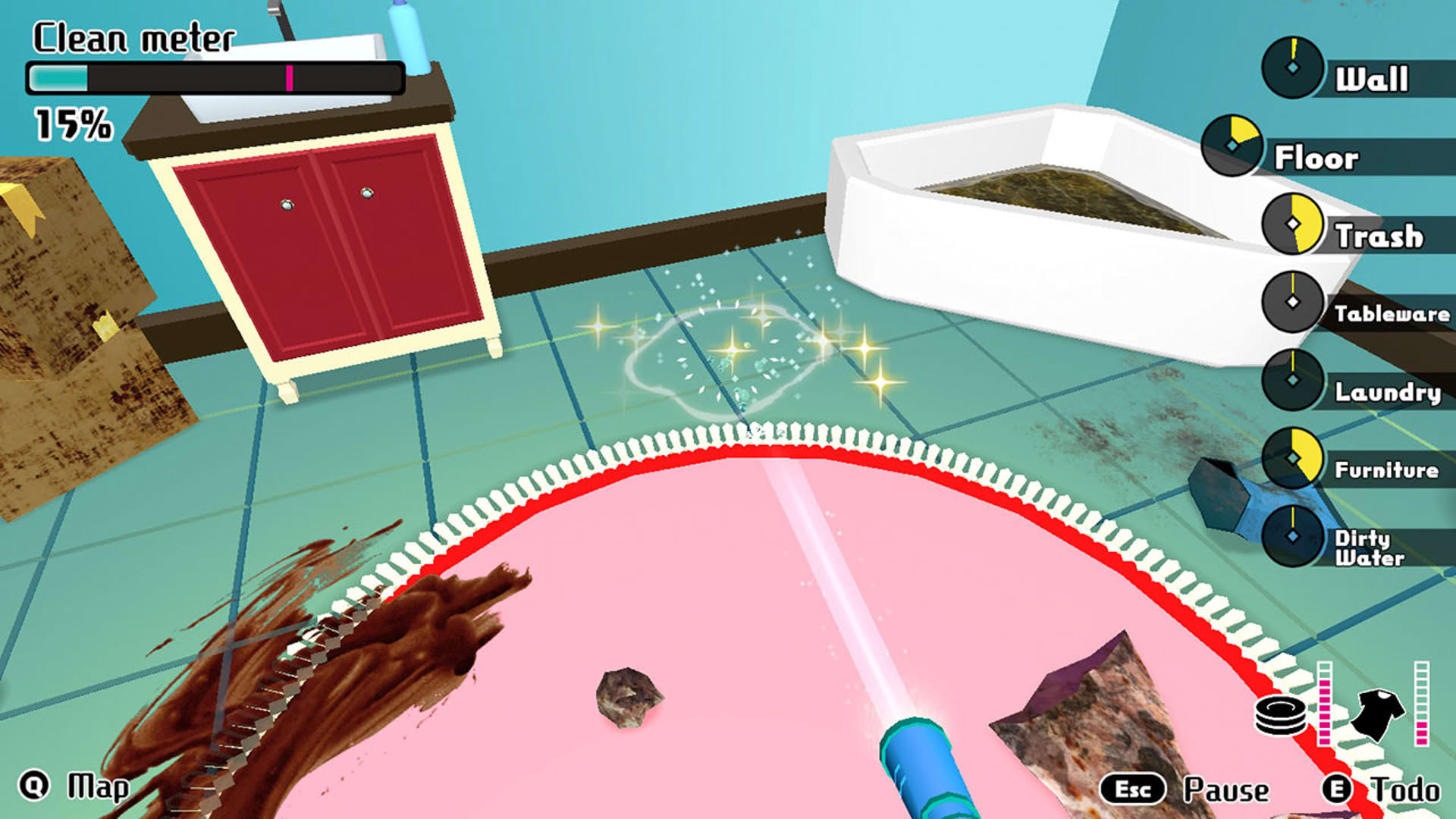 Screenshot for House Cleaning Survival