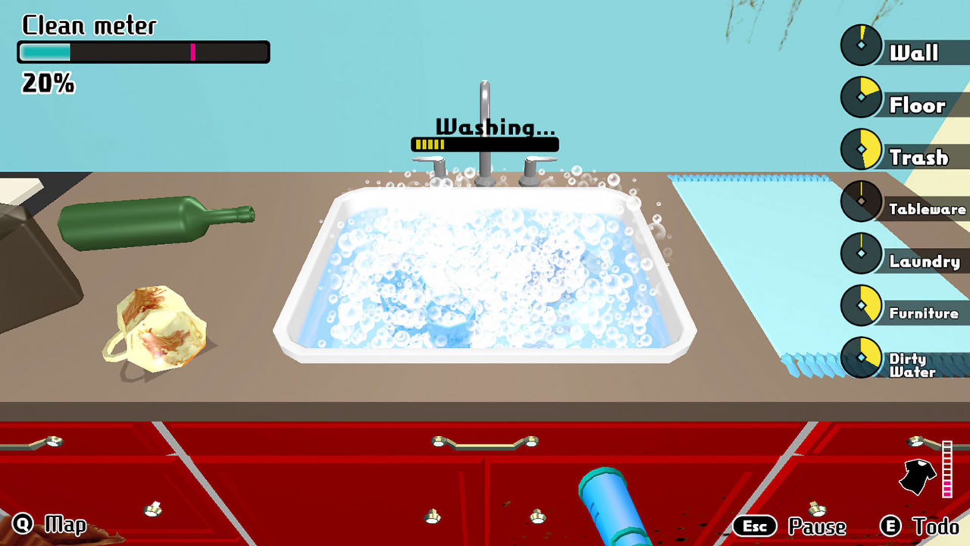 Screenshot for House Cleaning Survival