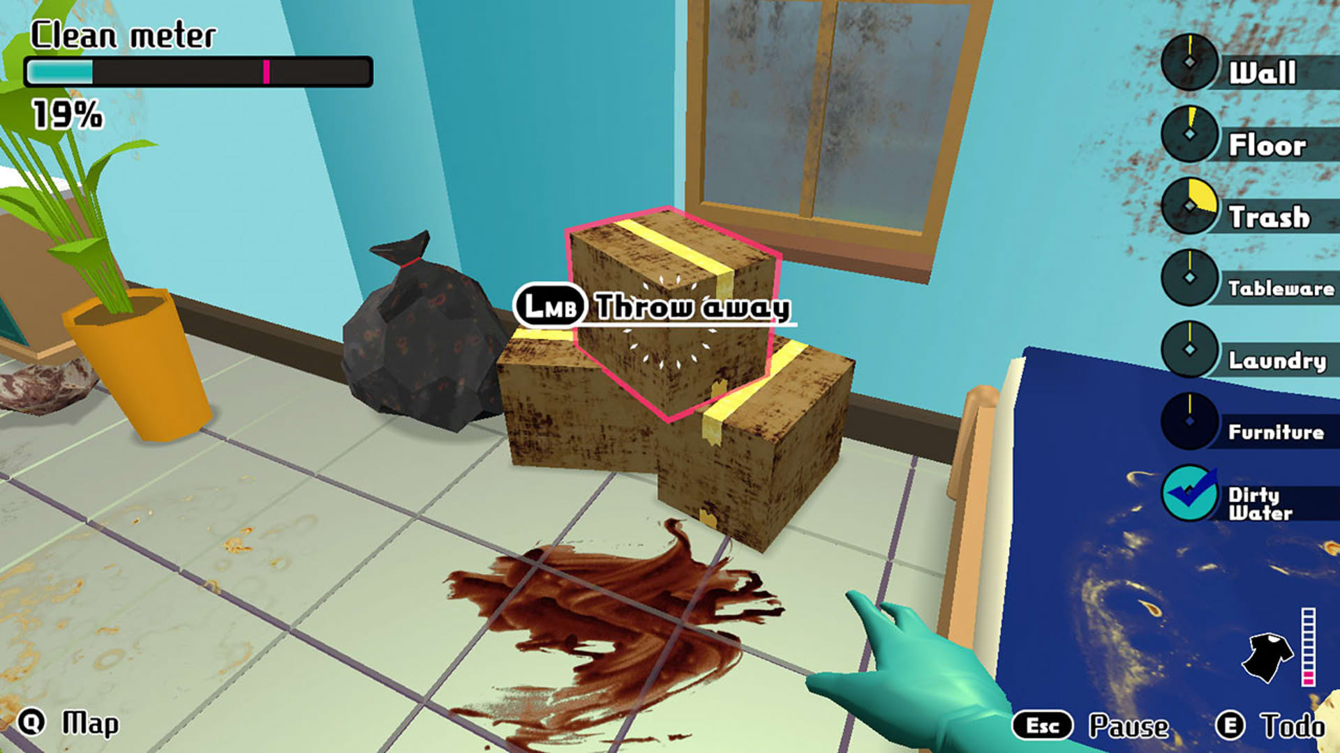 Screenshot for House Cleaning Survival