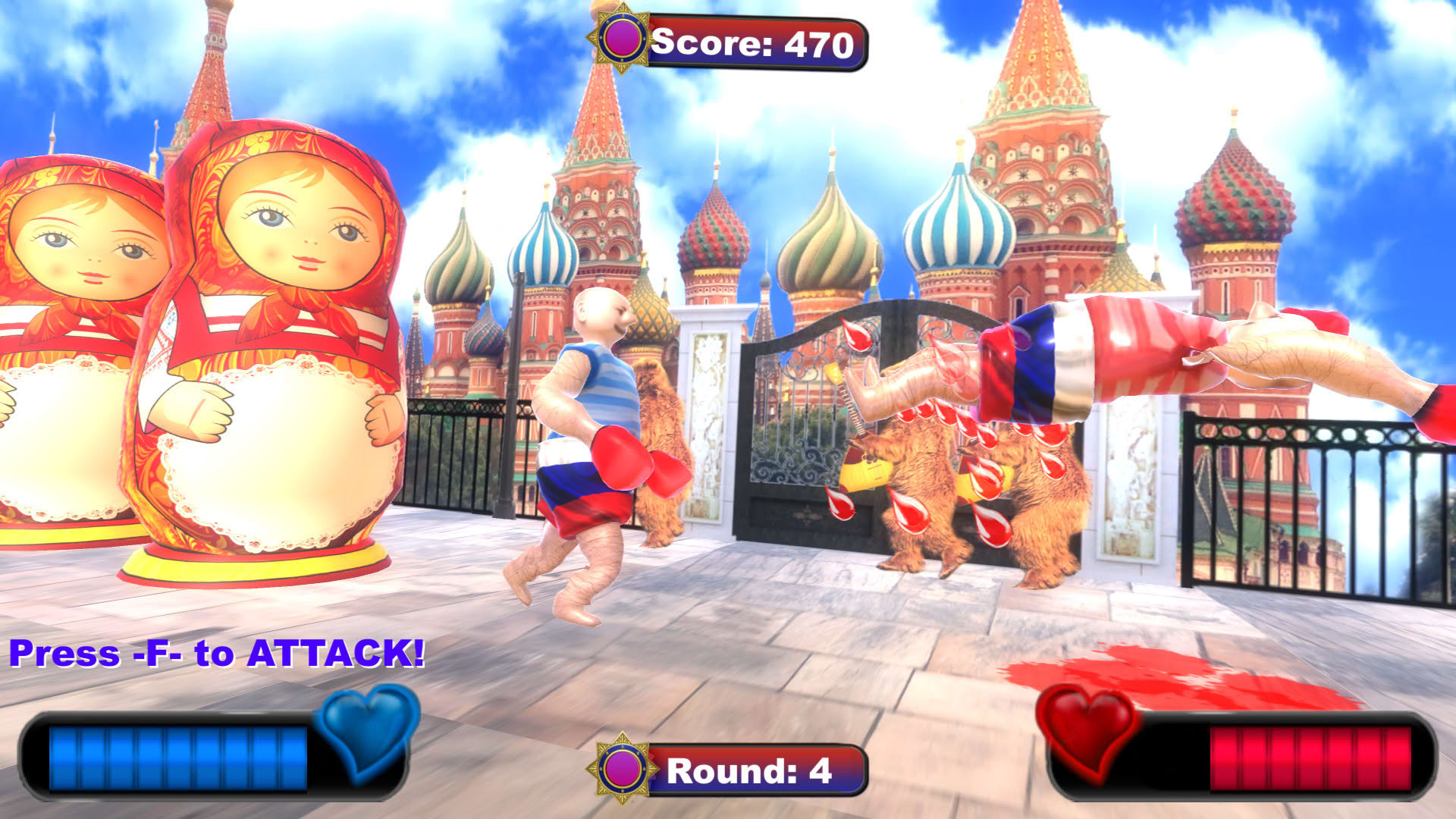 Screenshot for Russian Drunken Boxers