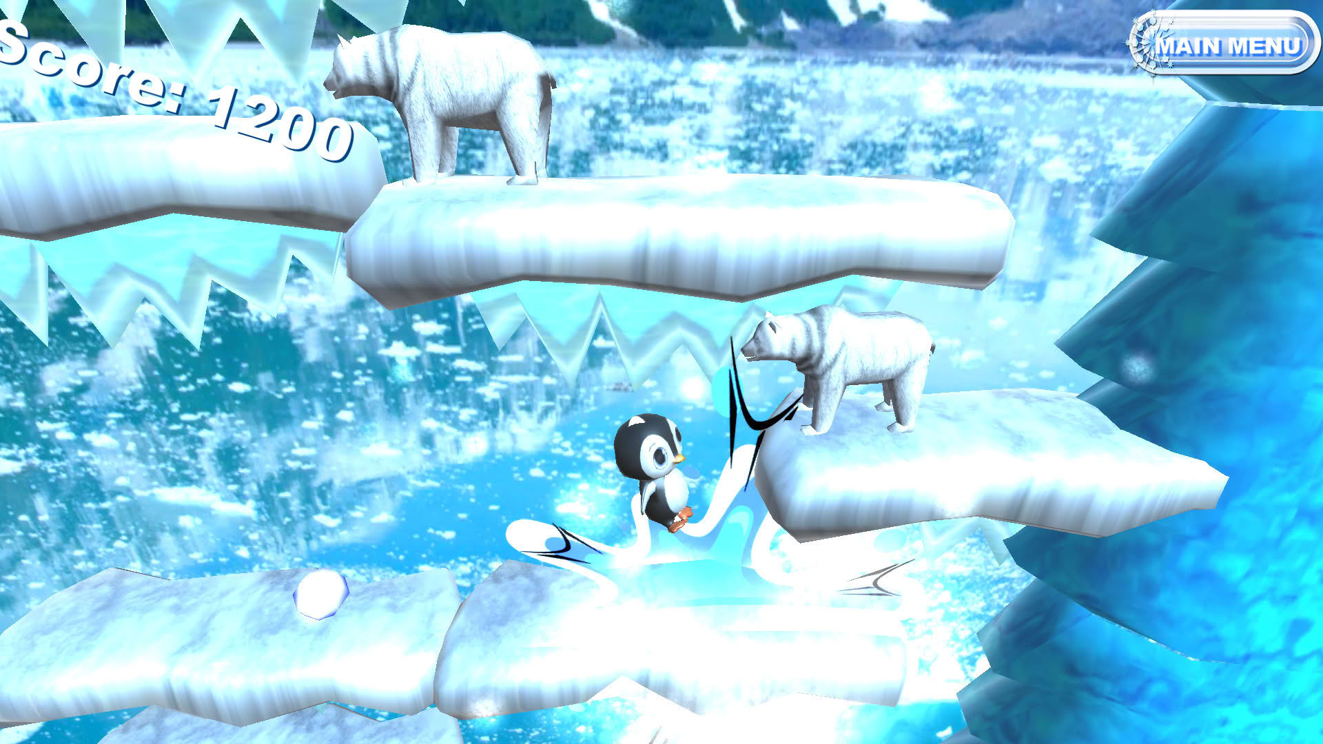 Screenshot for Penguin Climbing
