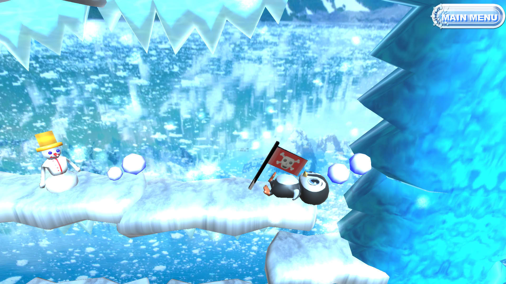 Screenshot for Penguin Climbing