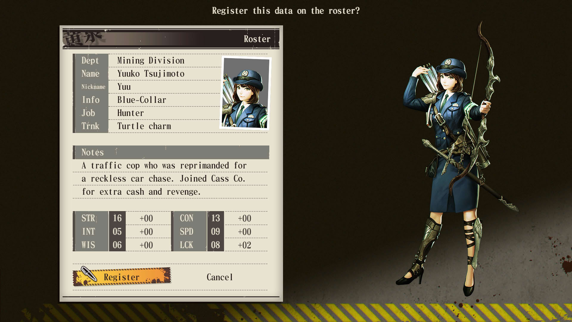 Screenshot for Undernauts: Labyrinth of Yomi