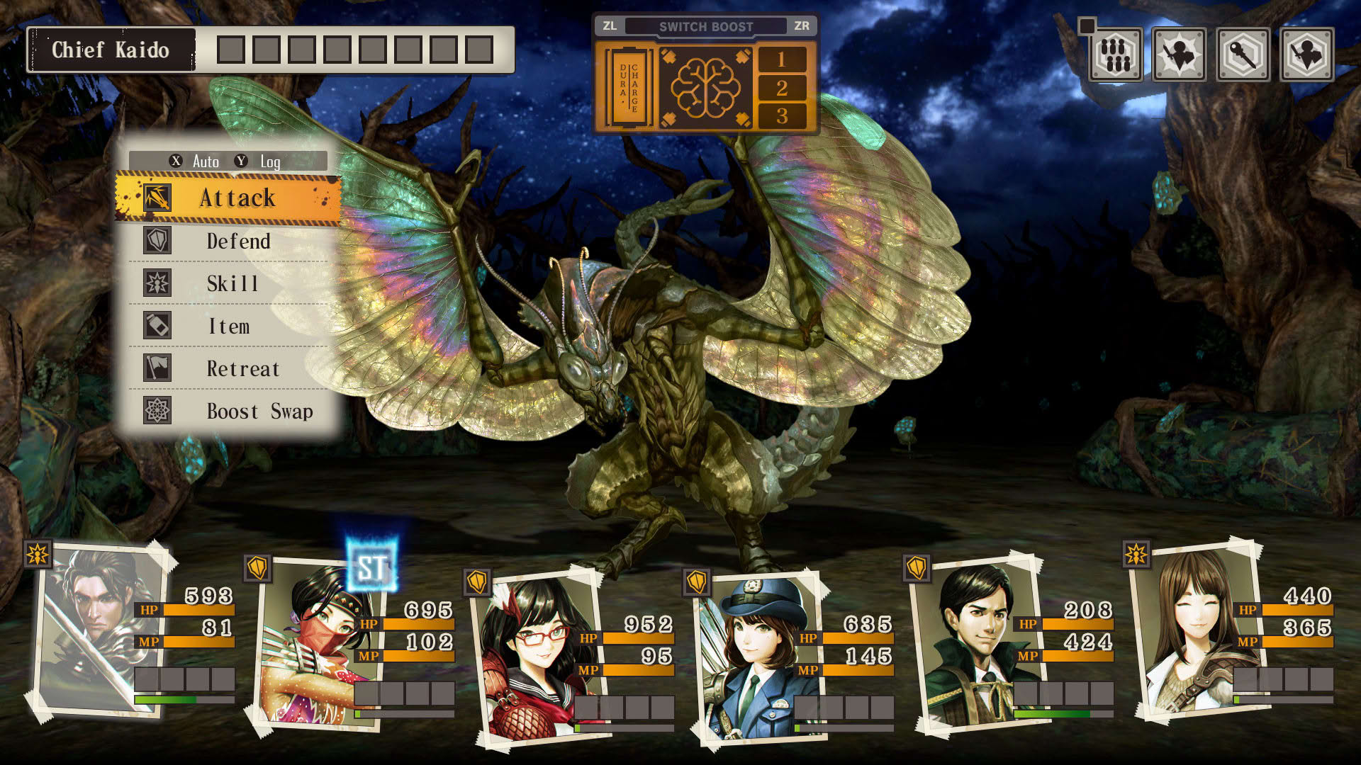 Screenshot for Undernauts: Labyrinth of Yomi