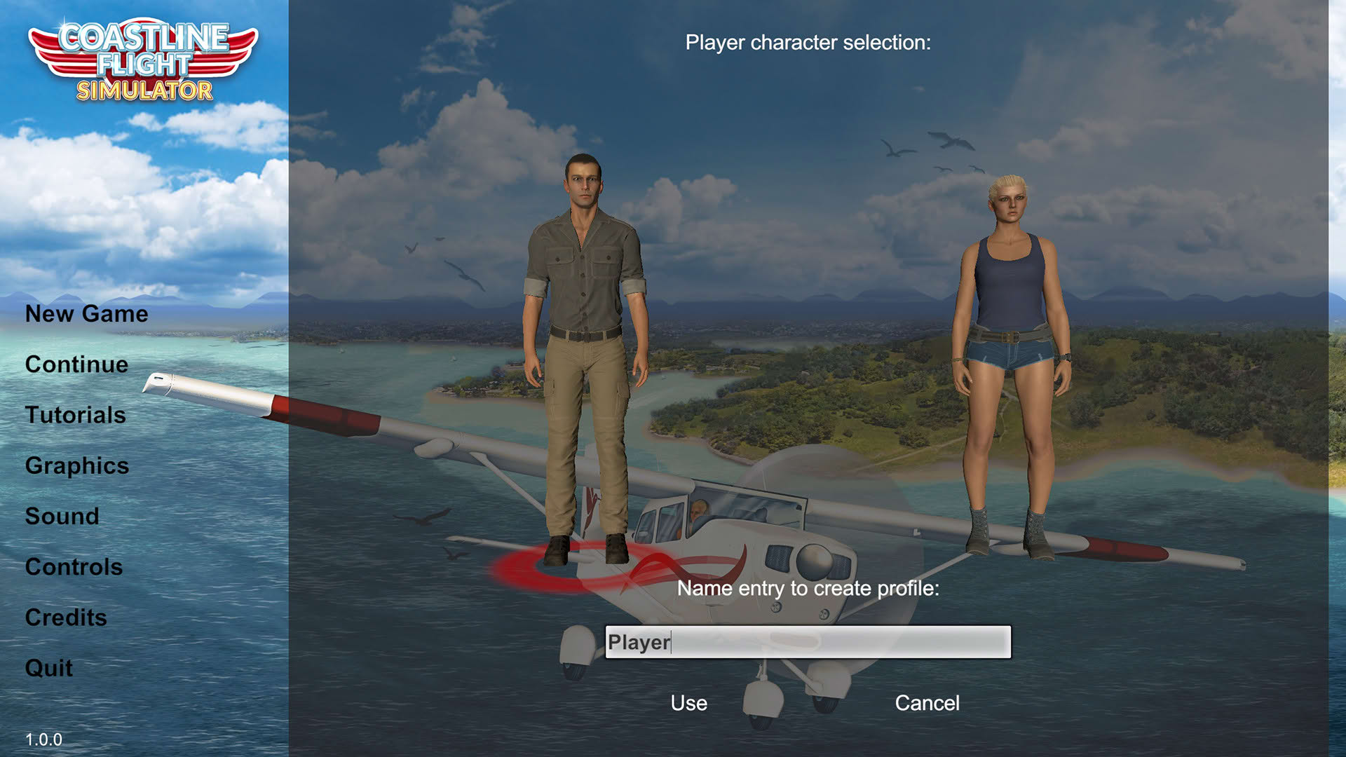 Screenshot for Coastline Flight Simulator