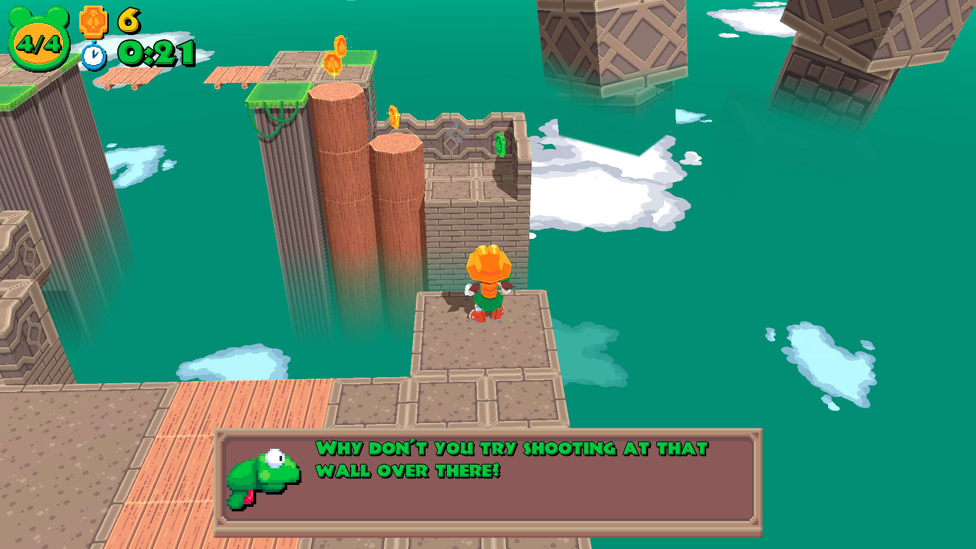 Screenshot for Frogun