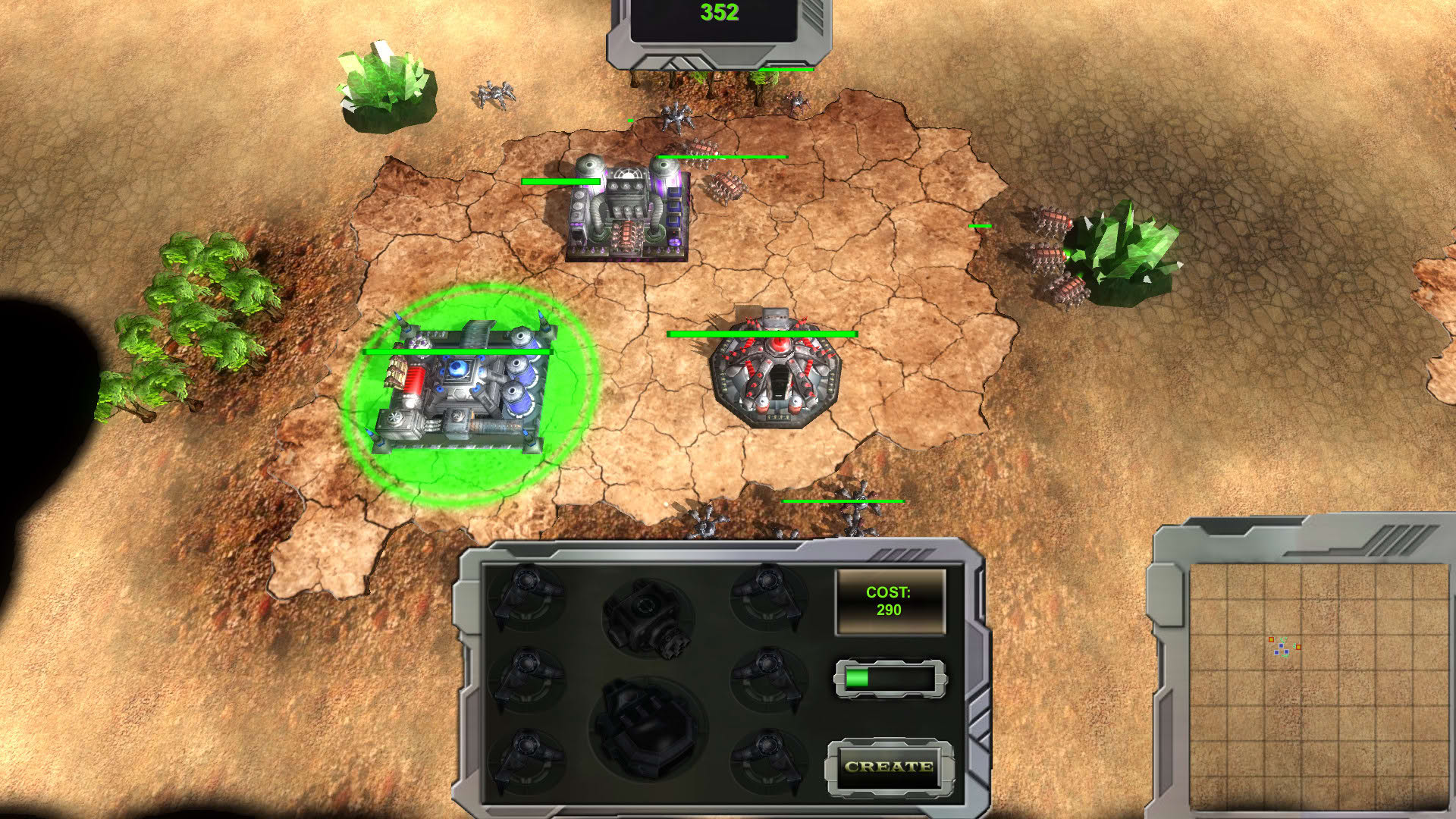 Screenshot for Spider-Robots War