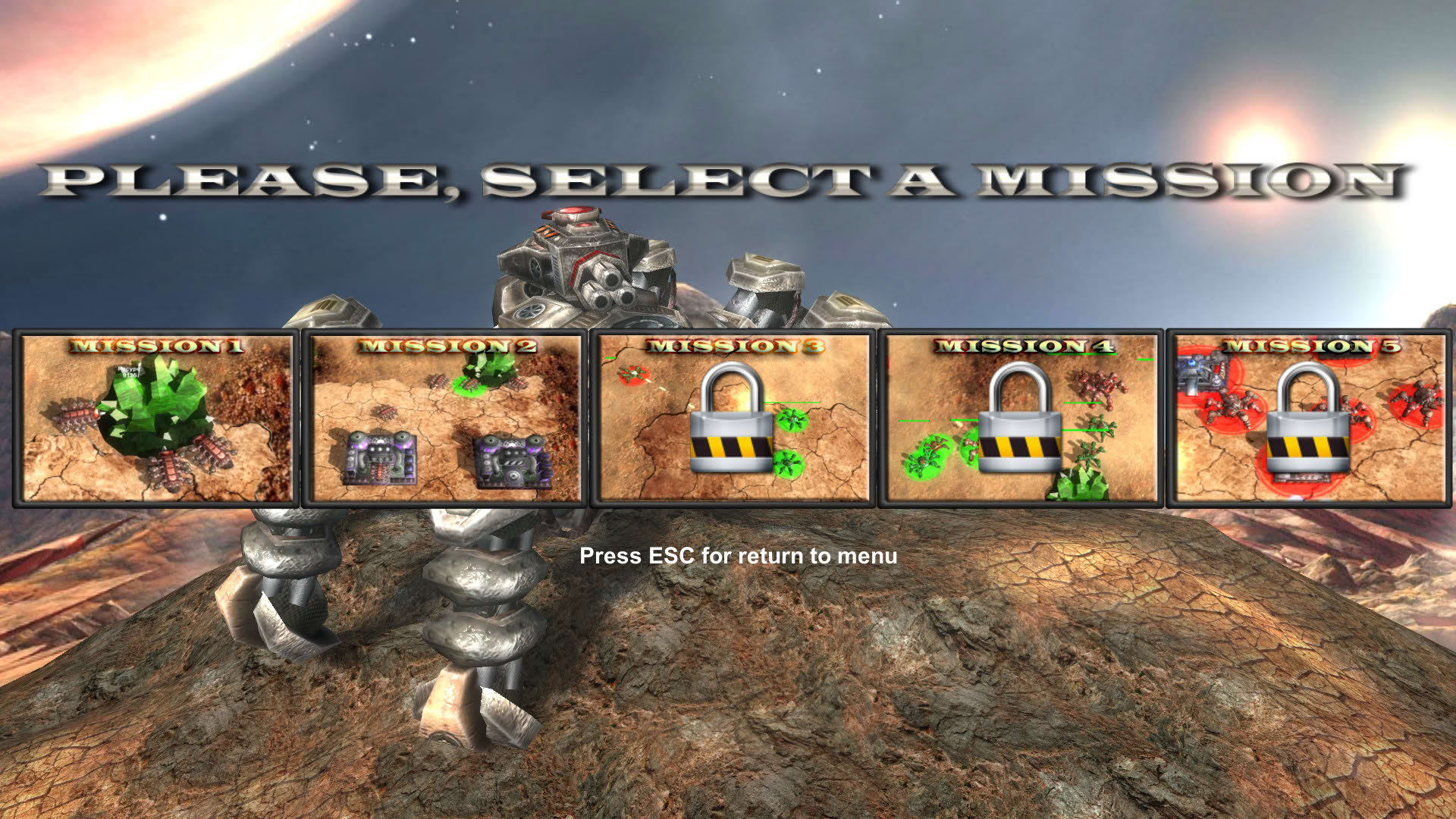 Screenshot for Spider-Robots War