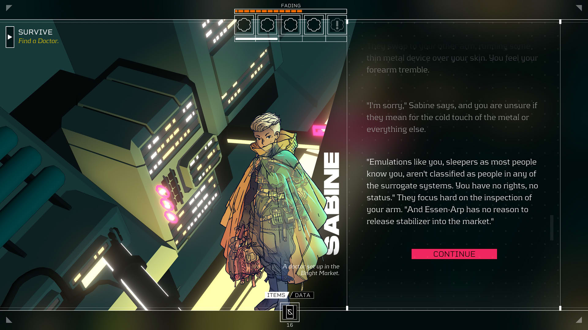 Screenshot for Citizen Sleeper