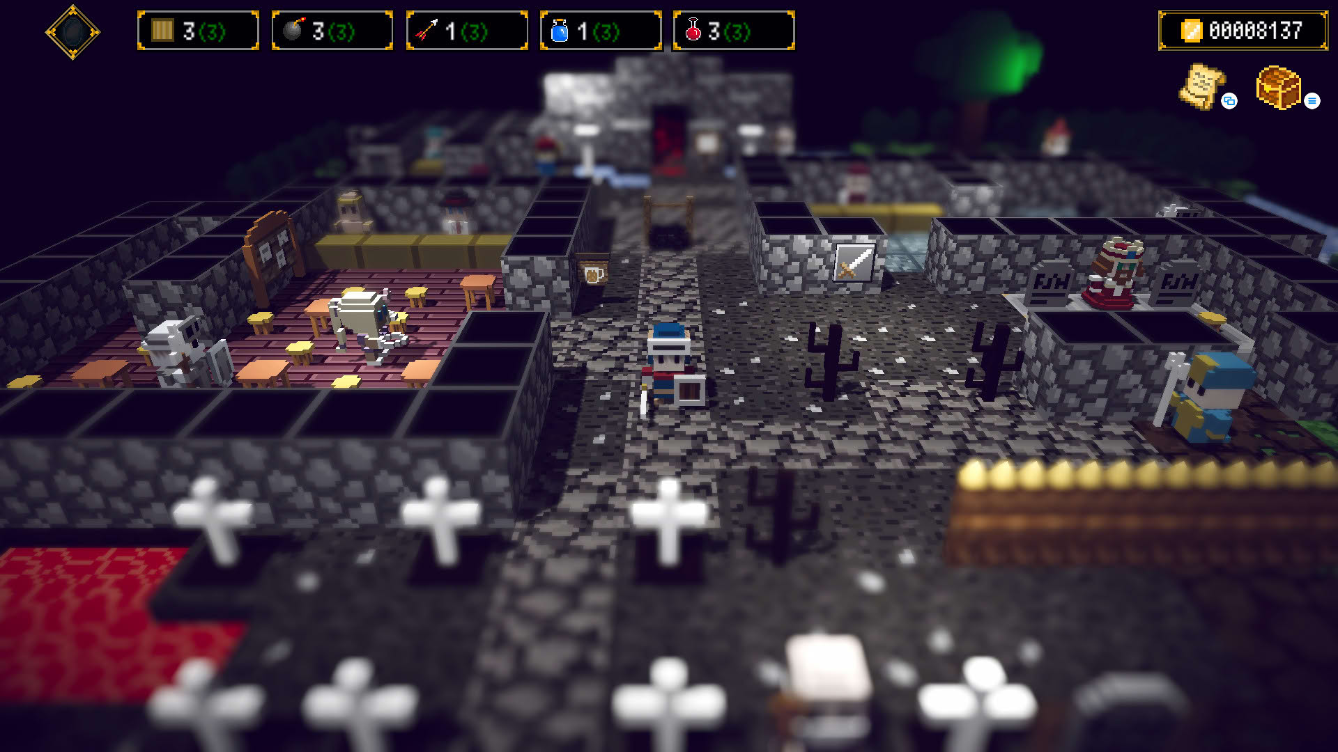 Screenshot for Dungeon and Gravestone