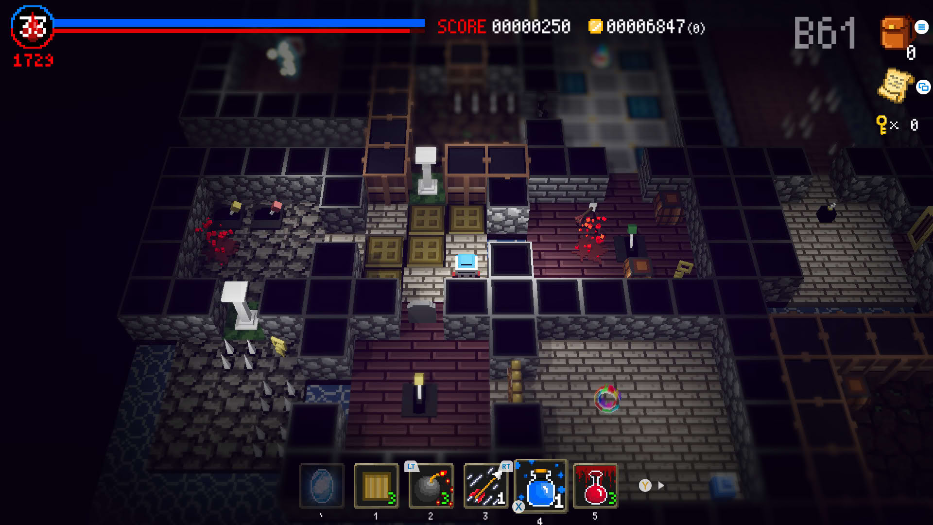 Screenshot for Dungeon and Gravestone