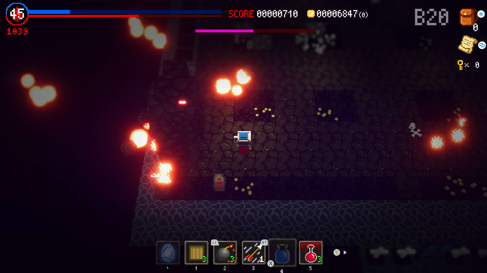 Screenshot for Dungeon and Gravestone