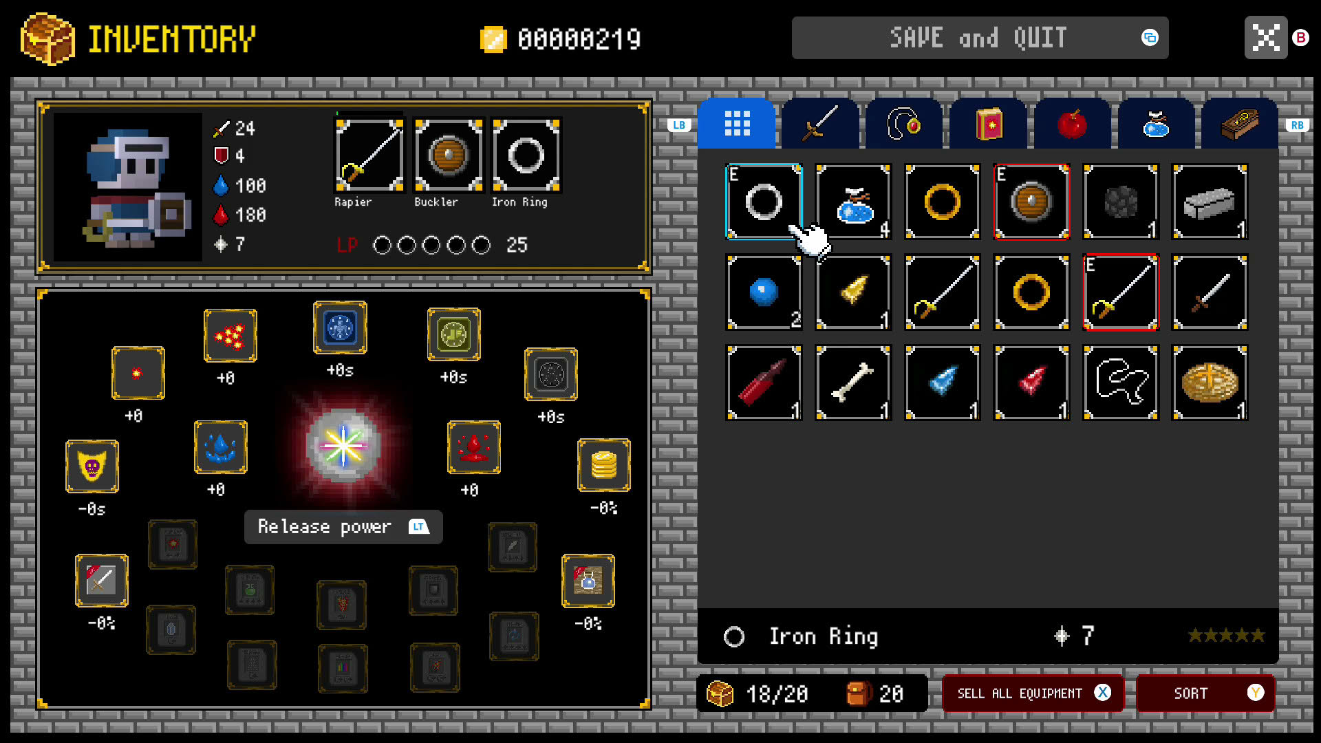Screenshot for Dungeon and Gravestone