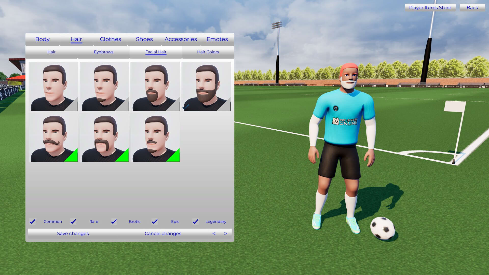 Screenshot for Pro Soccer Online