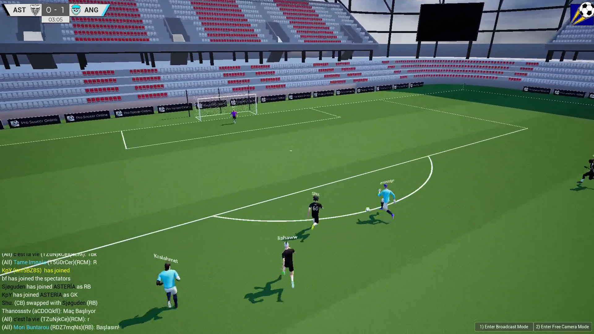 Screenshot for Pro Soccer Online