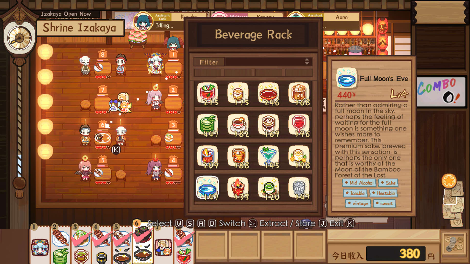 Screenshot for Touhou Mystia's Izakaya