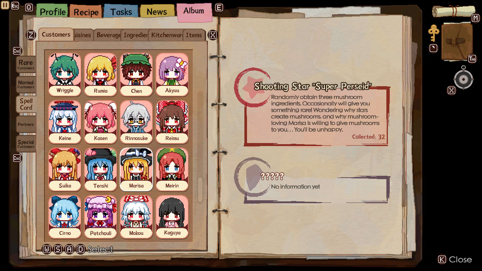 Screenshot for Touhou Mystia's Izakaya