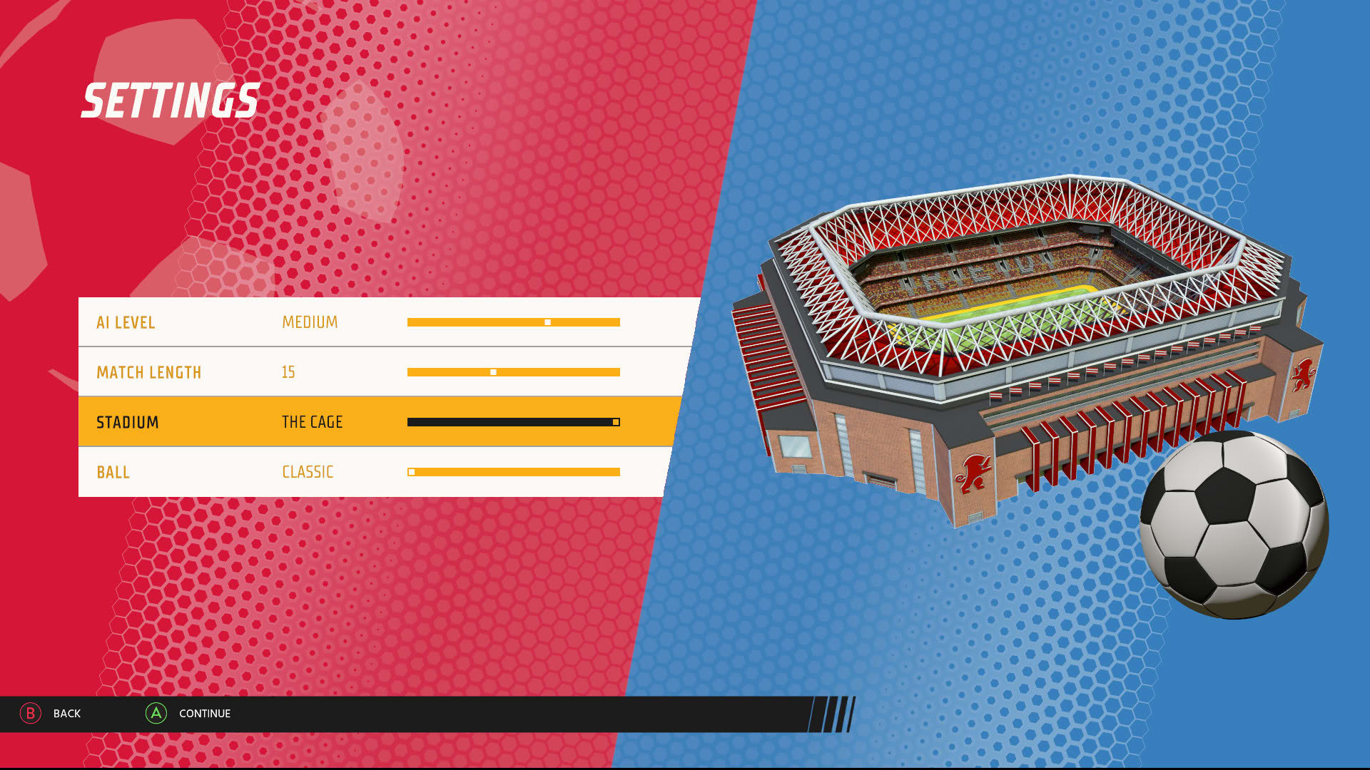 Screenshot for Super Soccer Blast: America VS Europe