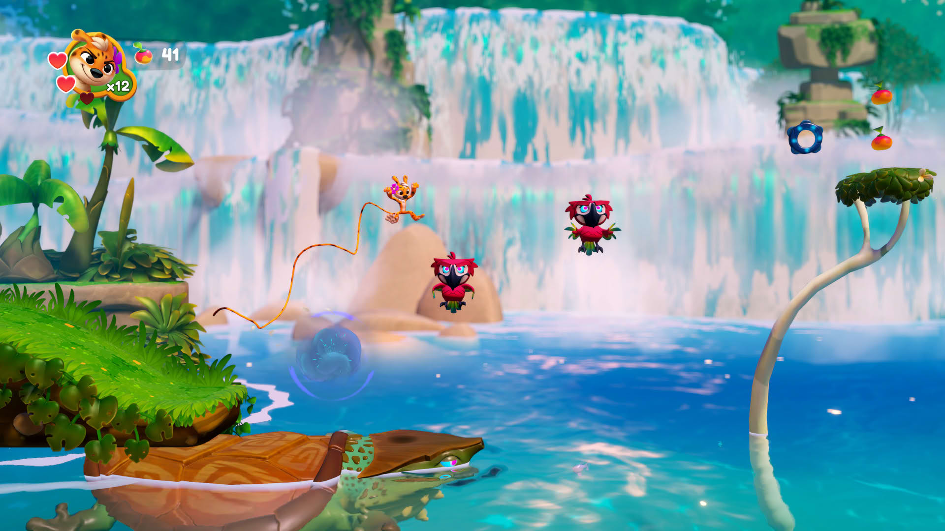 Screenshot for Marsupilami: Hoobadventure