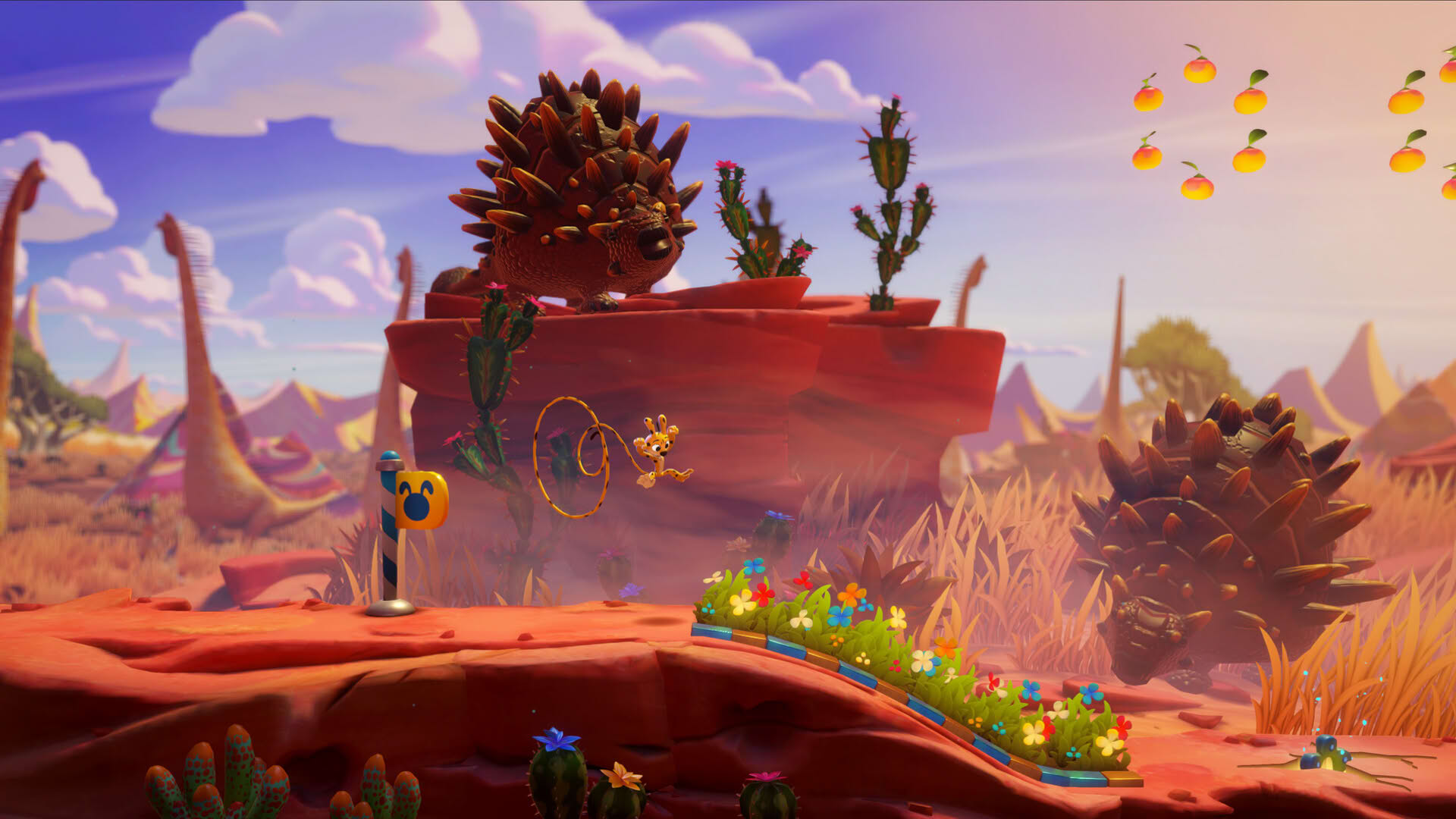 Screenshot for Marsupilami: Hoobadventure
