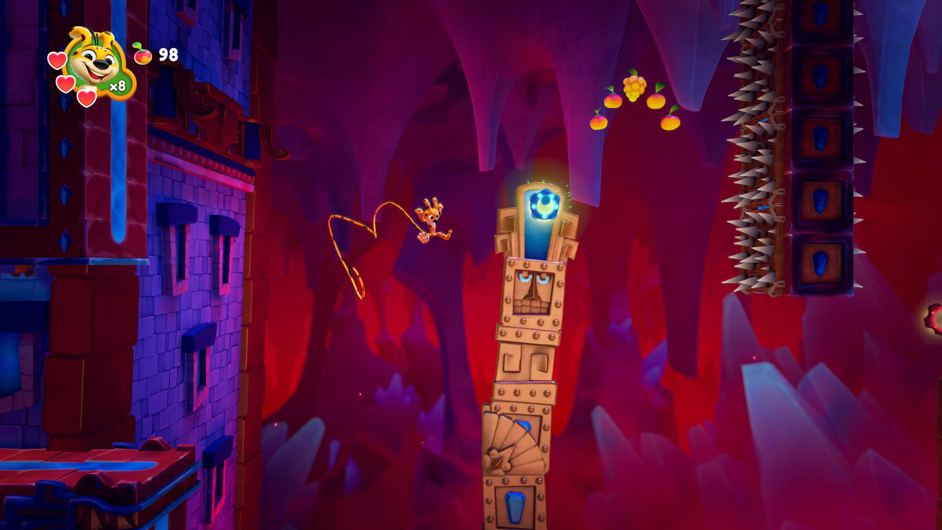 Screenshot for Marsupilami: Hoobadventure